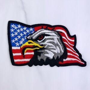 American AF Eagle Flag Embroidered Patch